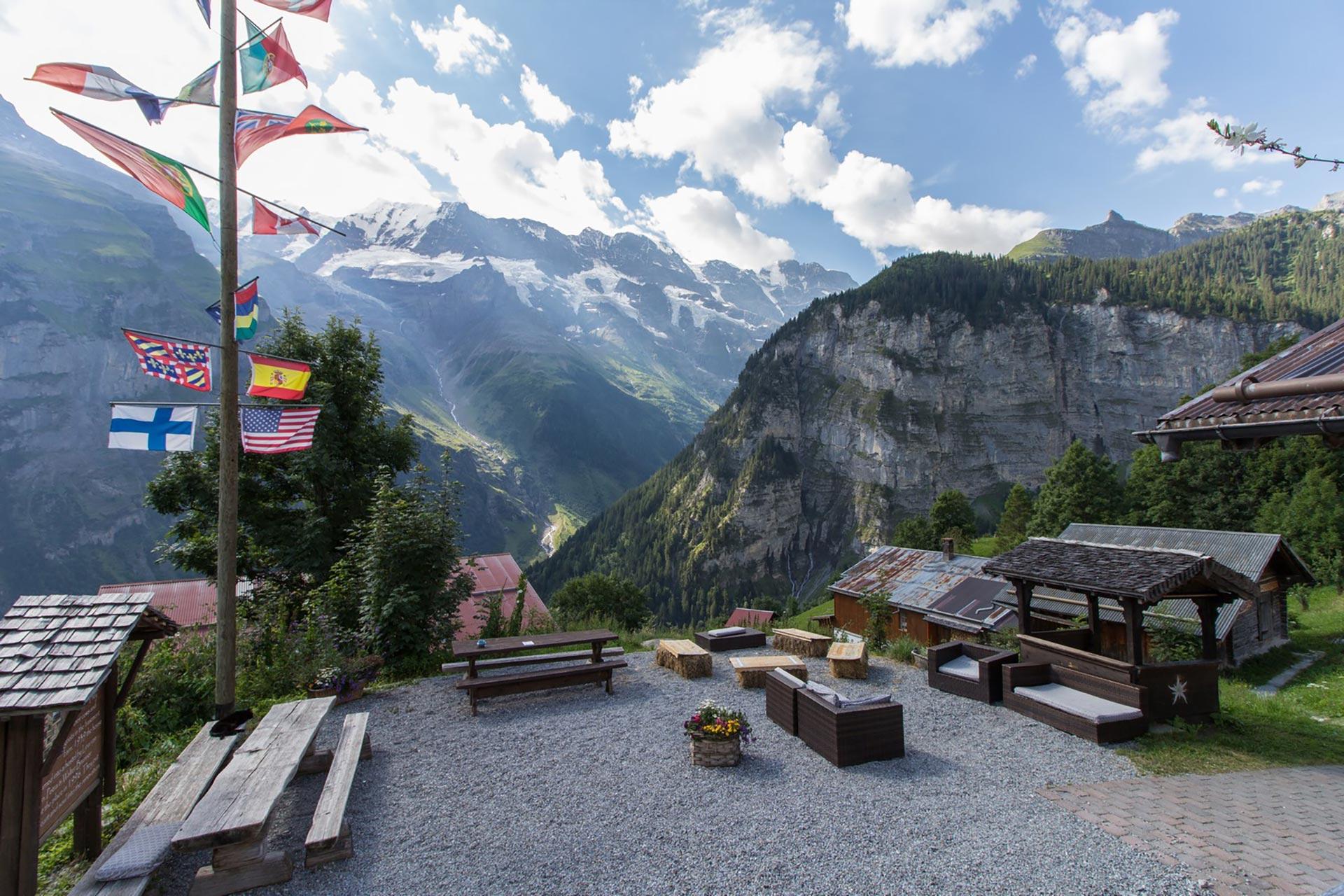 Accommodation in Gimmelwald